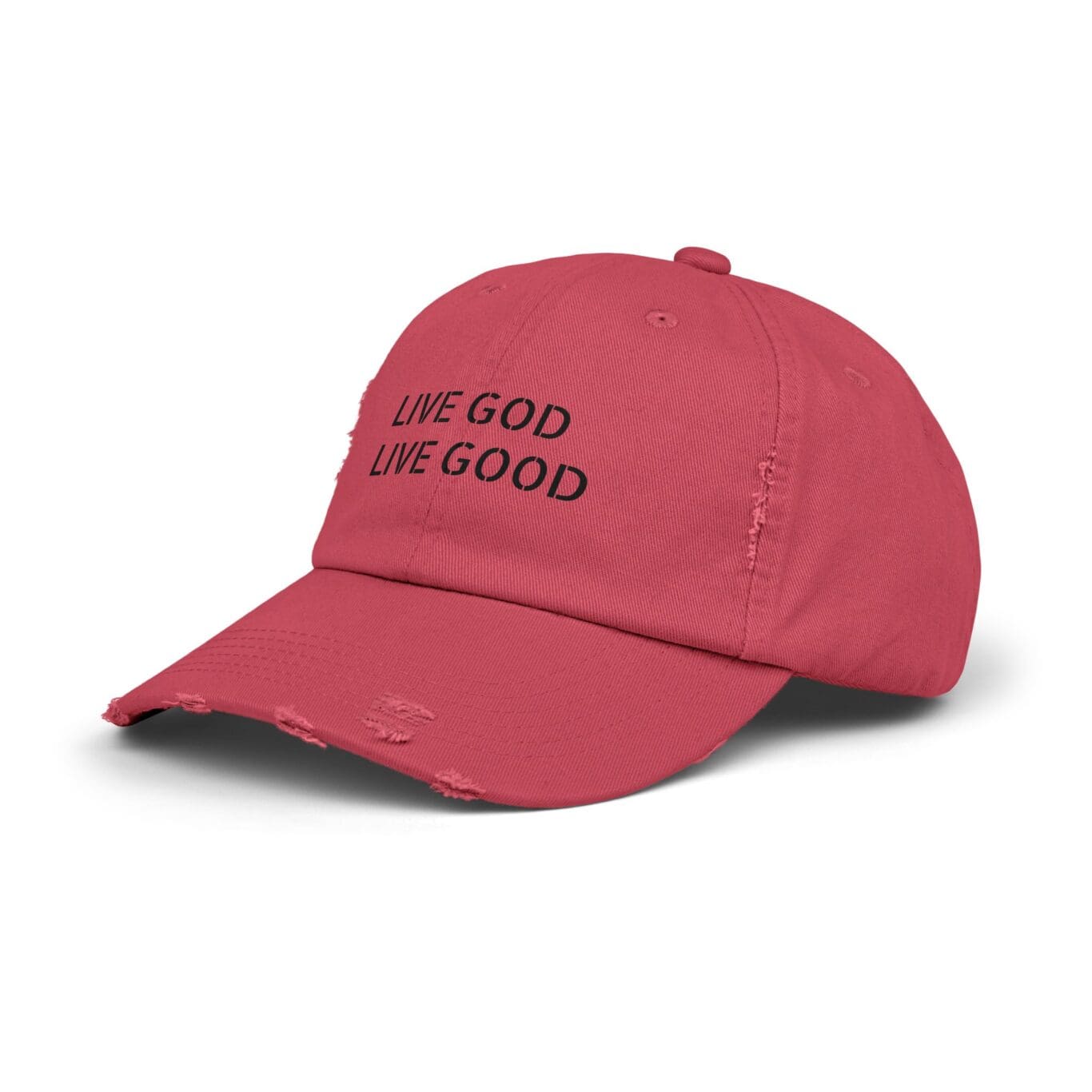 A Hat Distressed LIVE GOD LIVE GOOD TM - Image 26