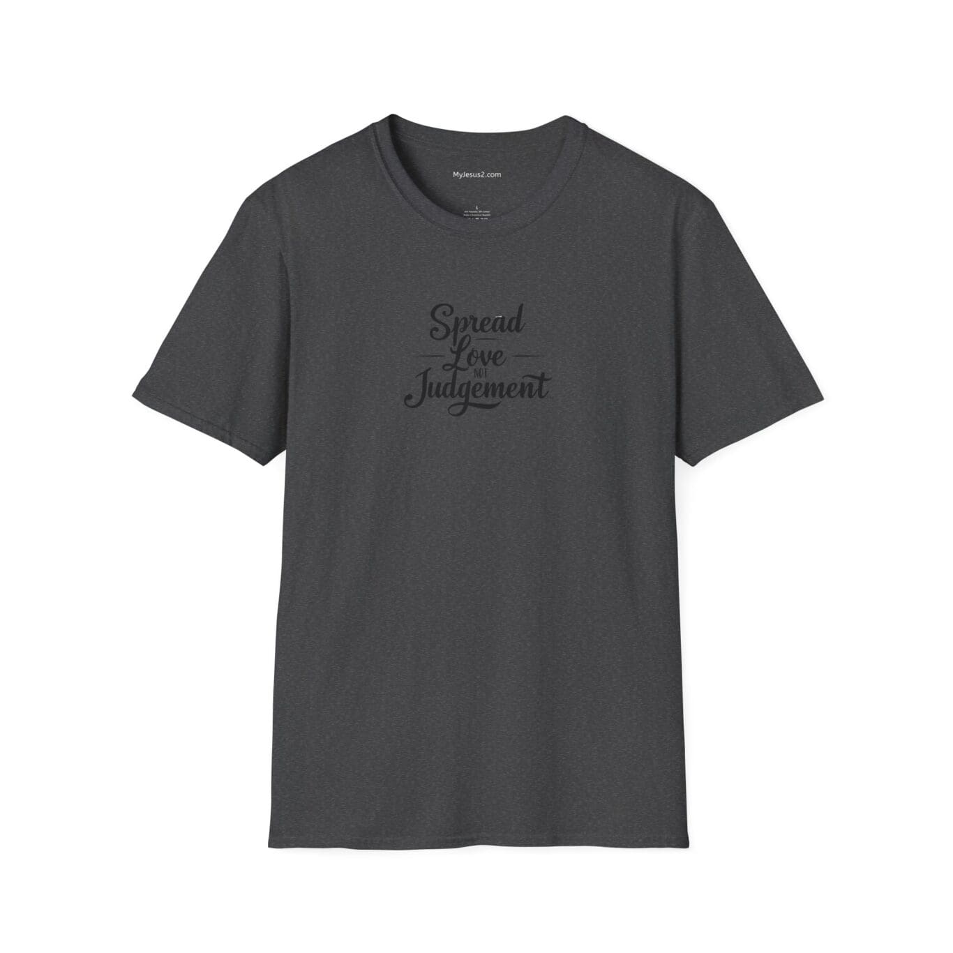 Spread Love Not Judgement Unisex Softstyle T-Shirt TM - Image 9