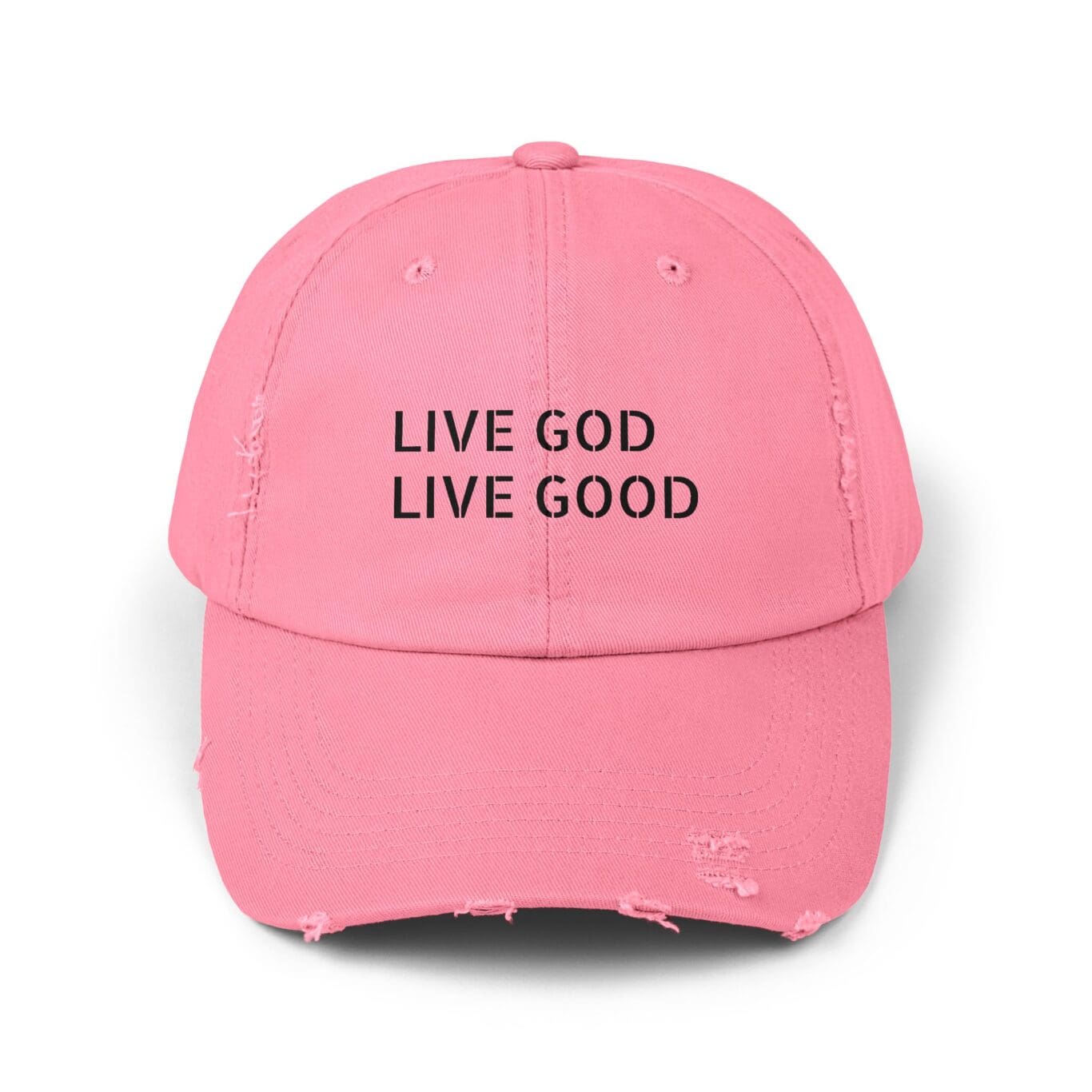 A Hat Distressed LIVE GOD LIVE GOOD TM - Image 21