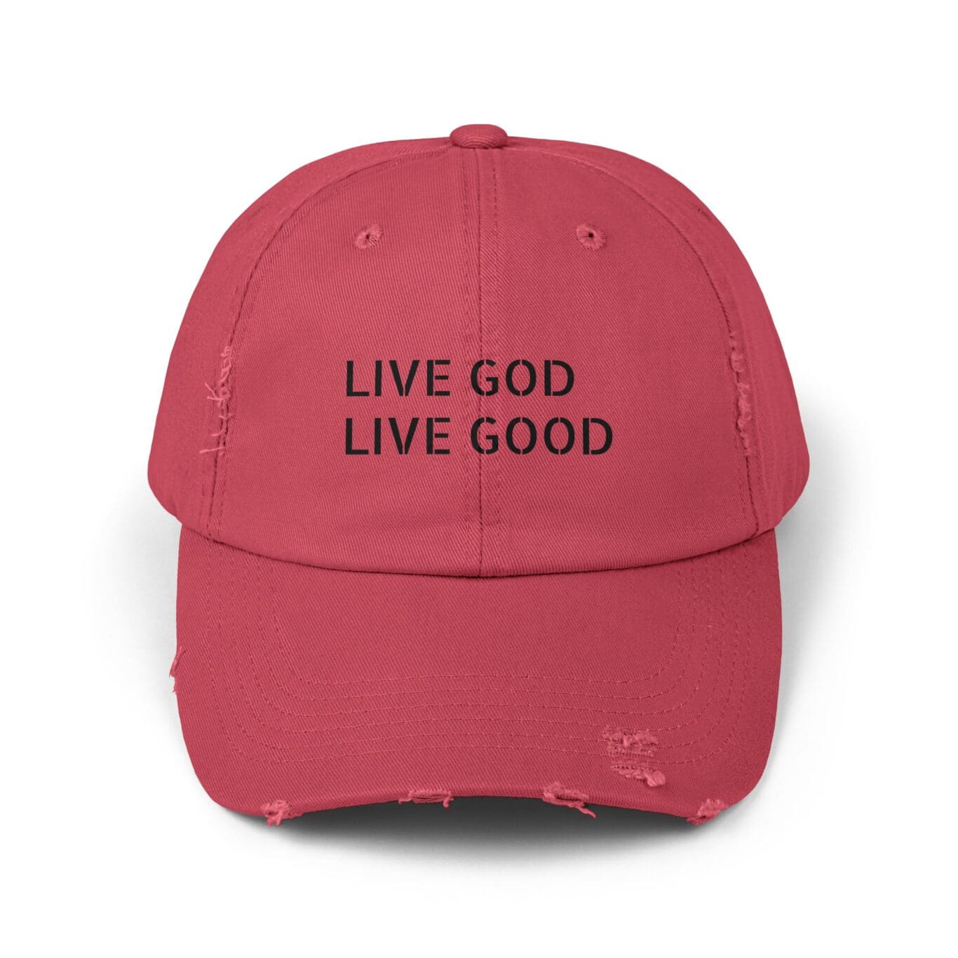 A Hat Distressed LIVE GOD LIVE GOOD TM - Image 25