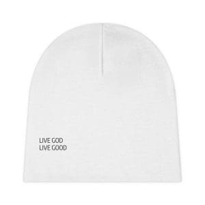 Baby Beanie LIVE GOD LIVE GOOD TM