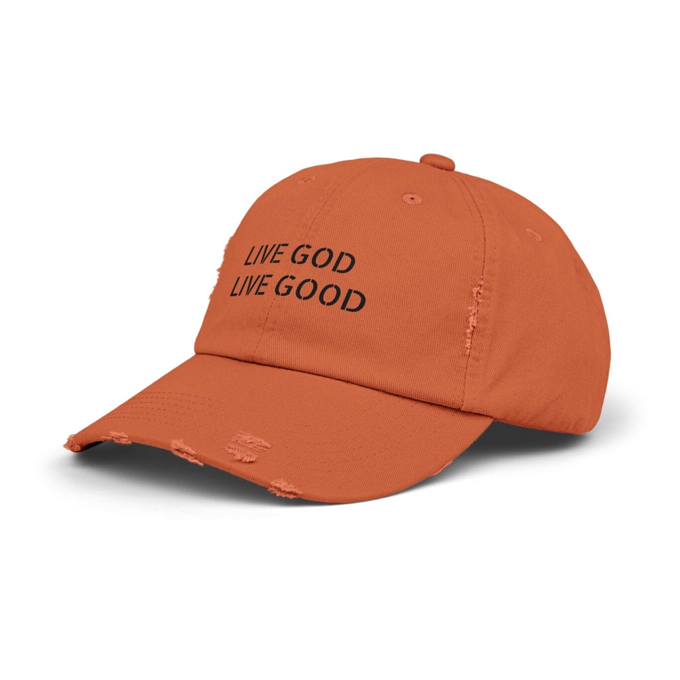 A Hat Distressed LIVE GOD LIVE GOOD TM - Image 10